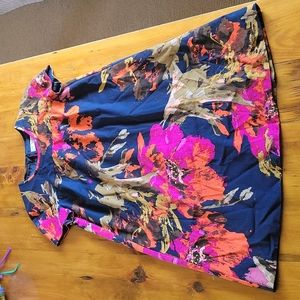 Vibrant Trina Turk floral dress